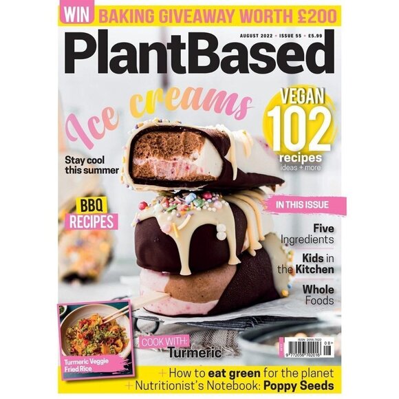 PLANTBASED MAGAZINE RETIRED ISSUE 55 FROM THE UNITED KINGDOM AUGUST 2022 - Picture 1 of 8